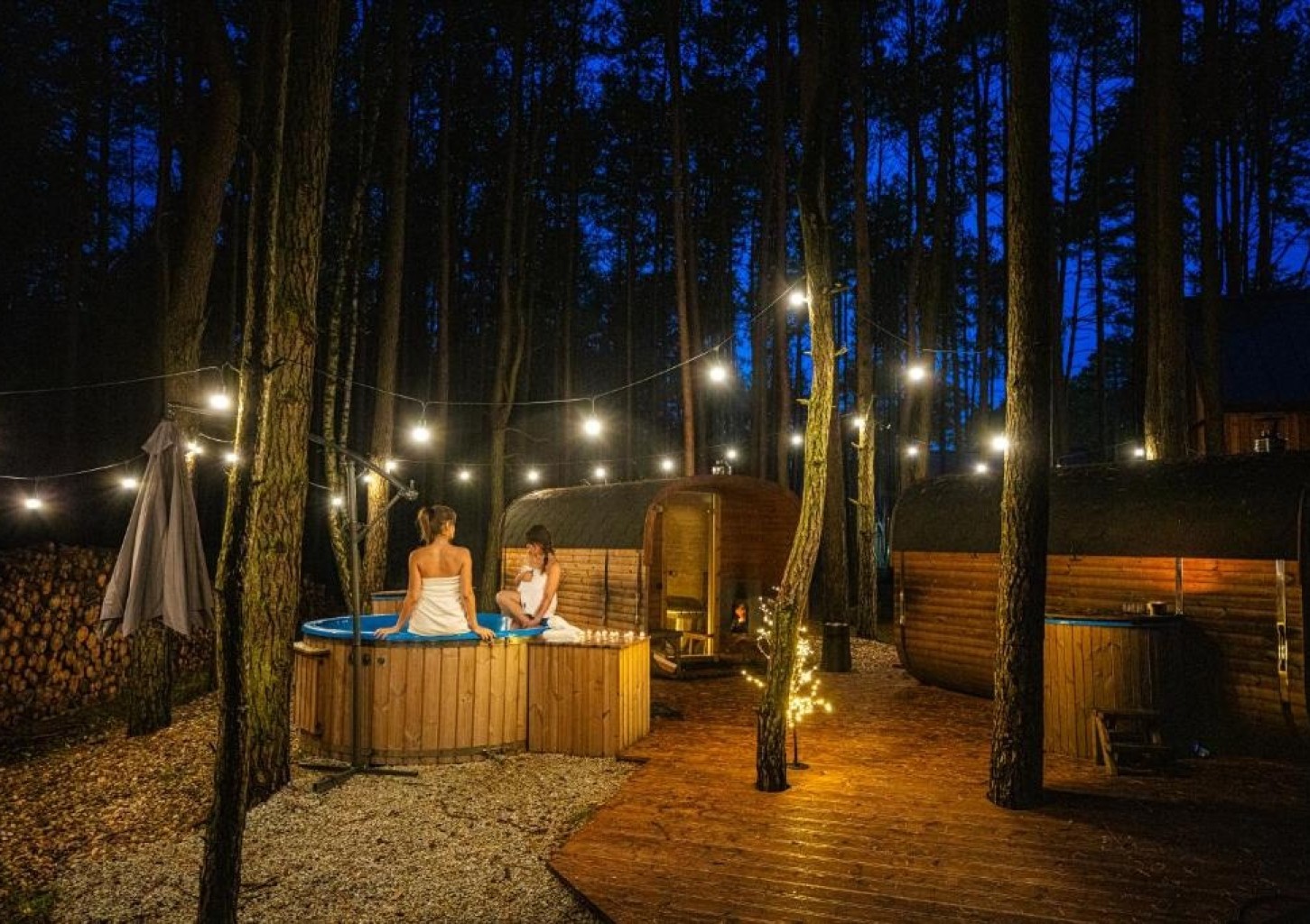 Relaks w Leśnym SPA dla Przyjaciół | Kolonia Łobudzice