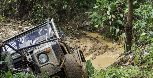 azda Off-Road Land Rover Discovery 1 (60 minut) | Zamość-Prezent dla Męża_S