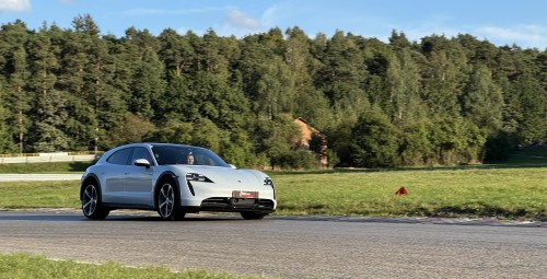 Jazda Porsche Taycan Cross Turismo 4S Performance Plus dla Dwojga | 1 okrążenie | Tor Kielce | Prezent na Rocznicę_P