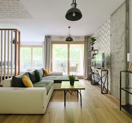 Pobyt w Apartamencie (2 Noce, 2 Osoby)  | Go Apartments | Warszawa