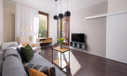 Urokliwy Pobyt w Apartamencie (3 Noce, 1-4 Osoby) | Warszawa | Go Apartments-Prezent dla Przyjaciół_P