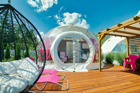 Odprężający Glamping z Jacuzzi (2 Noce, 1-5 Osób) | Holiday Park | Zator