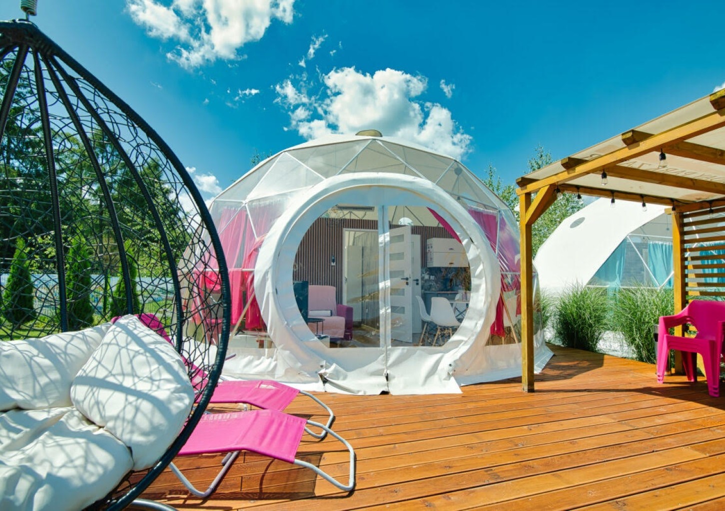 Odprężający Glamping z Jacuzzi (2 Noce, 1-5 Osób) | Holiday Park | Zator