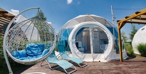 Odprężający Pobyt w Domku z Jacuzzi na Wyłączność (2 Noce, 2 Osoby) | Zator | Prezent dla Rodziców_P