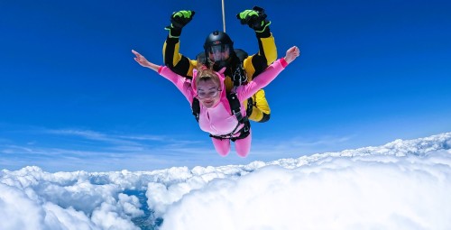 Skok ze Spadochronem | Łososina Dolna-Prezent dla Kobiety_P