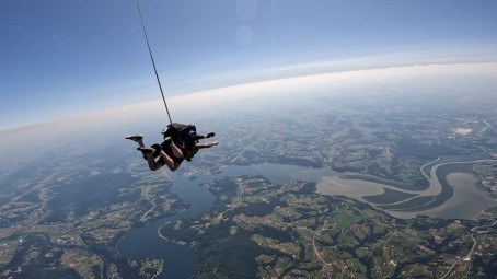 Skok ze Spadochronem dla Dwojga | Łososina Dolna-Prezent na Urodziny_P