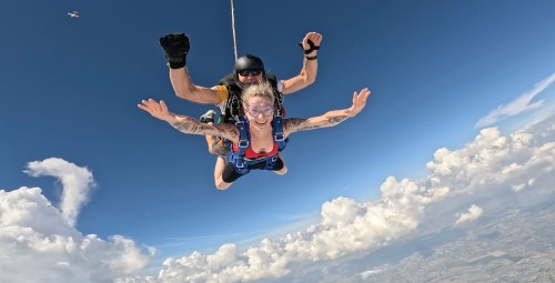 Skok ze Spadochronem z Filmowaniem | Łososina Dolna-Prezent na 18-ste Urodziny_P