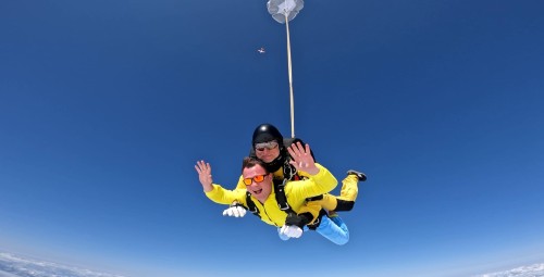 Skok ze Spadochronem z Filmowaniem | Łososina Dolna-Prezent dla Męża_P