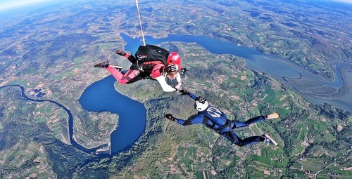 Skok ze Spadochronem z Filmowaniem | Łososina Dolna-Prezent dla Niej_P