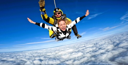 Skok ze Spadochronem z Filmowaniem i Zdjęciami dla Dwojga-Prezent dla Niej_P