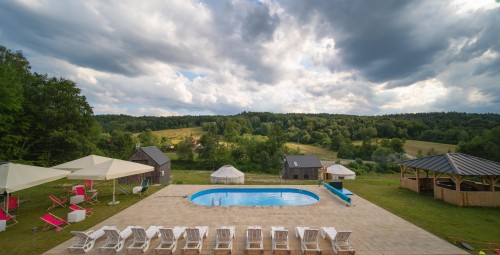 Odprężający Glamping (3 Noce, 2 Osoby) | Ropienka | Prezent dla Pary_P