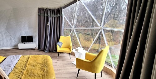 Odprężający Glamping (3 Noce, 2 Osoby) | Ropienka | Prezent dla Rodziców_P