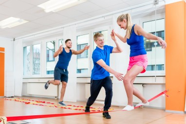 Lekcja Slackline dla Dwojga | Warszawa | Prezent dla Pary_S