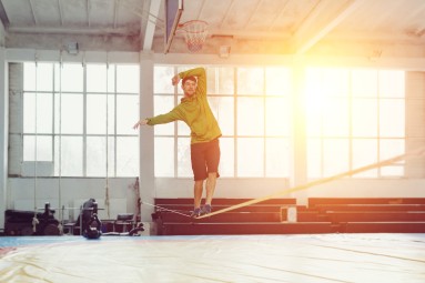 Lekcja Slackline dla Dwojga | Warszawa | Prezent na Mikołajki_S