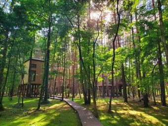 Pobyt w Domku na Drzewie w Tygodniu (2 Noce, 2 Osoby) | Tree Houses | Olszanka-Prezent dla Rodziców_P