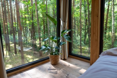 Romantyczny Pobyt w Domku na Drzewie (2 Noce, 2 Osoby) | Tree Houses | Olszanka-Prezent dla Dwojga_P