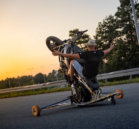 Nauka Wheelie - Jazda na Jednym Kole dla Dwojga (60 minut) | Ryczołek