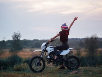 Nauka Jazdy Motocyklem Pit Bike (60 minut) | Ryczołek-Prezent dla Męża_S