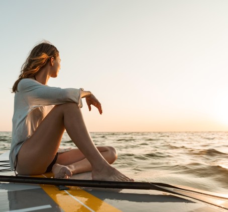Stand Up Paddle o Zachodzie Słońca | Sopot