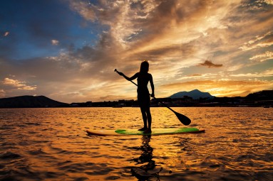 Stand Up Paddle o Zachodzie Słońca dla Dwojga | Sopot -Prezent dla Znajomych_S