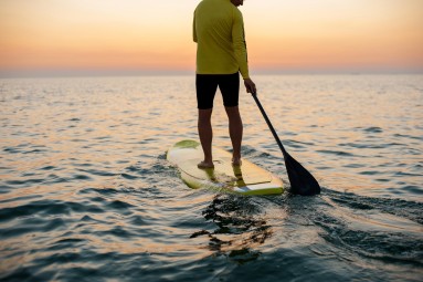 Stand Up Paddle o Zachodzie Słońca dla Dwojga | Sopot -Prezent dla Przyjaciół_S