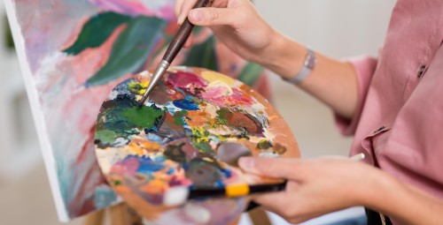 Warsztaty Malowania na Obrazie (60x80) | Warszawa | Prezent dla Żony_S