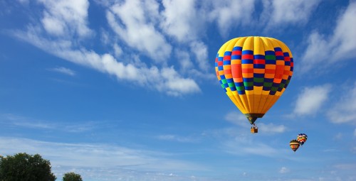 Lot Balonem dla Przyjaciół na Wyłączność | Kielce | Prezent dla Rodzeństwa_S