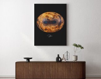 Artystyczne Zdjęcie Tęczówki Oka Twojego Pupila - Format 30x30 cm | Poznań | Prezent na Święta_S