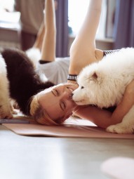 Zajęcia Fitness z Pieskami dla Dwojga | Szczecin | Prezent dla Niej_P