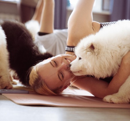 Zajęcia Fitness z Pieskami dla Dwojga (Puppy Joga lub Pilates) | Rzeszów