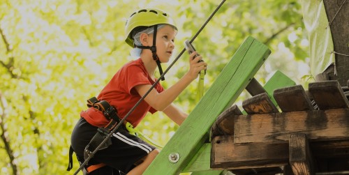 Przygoda w Parku Linowym – Trasa Niska | Łódź (Park na Młynku)-Prezent na Urodziny_S