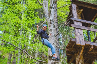Przygoda w Parku Linowym – Trasa Średnia | Łódź (Park na Młynku)-Prezent na Święta_S