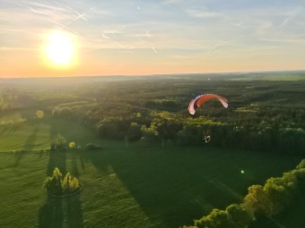 Lot Motoparalotnią z Filmowaniem (25 minut) | Przylep-Prezent dla Męża_S