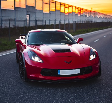 Co-Drive Chevroletem Corvette C7 Ulicami Miasta | Poznań