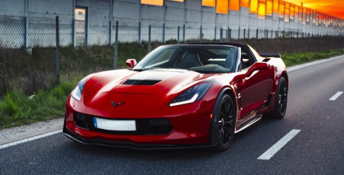 Poprowadź Chevroleta Corvette C7 Ulicami Miasta | Poznań-Prezent dla Męża_P