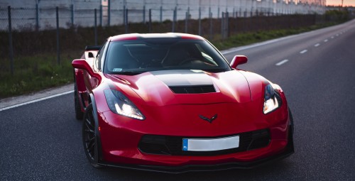 Poprowadź Chevroleta Corvette C7 Ulicami Miasta | Poznań-Prezent na Urodziny_P