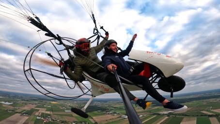 Lot Motoparalotnią (10 minut) | Ostrów Wielkopolski-Prezent dla Żony_P