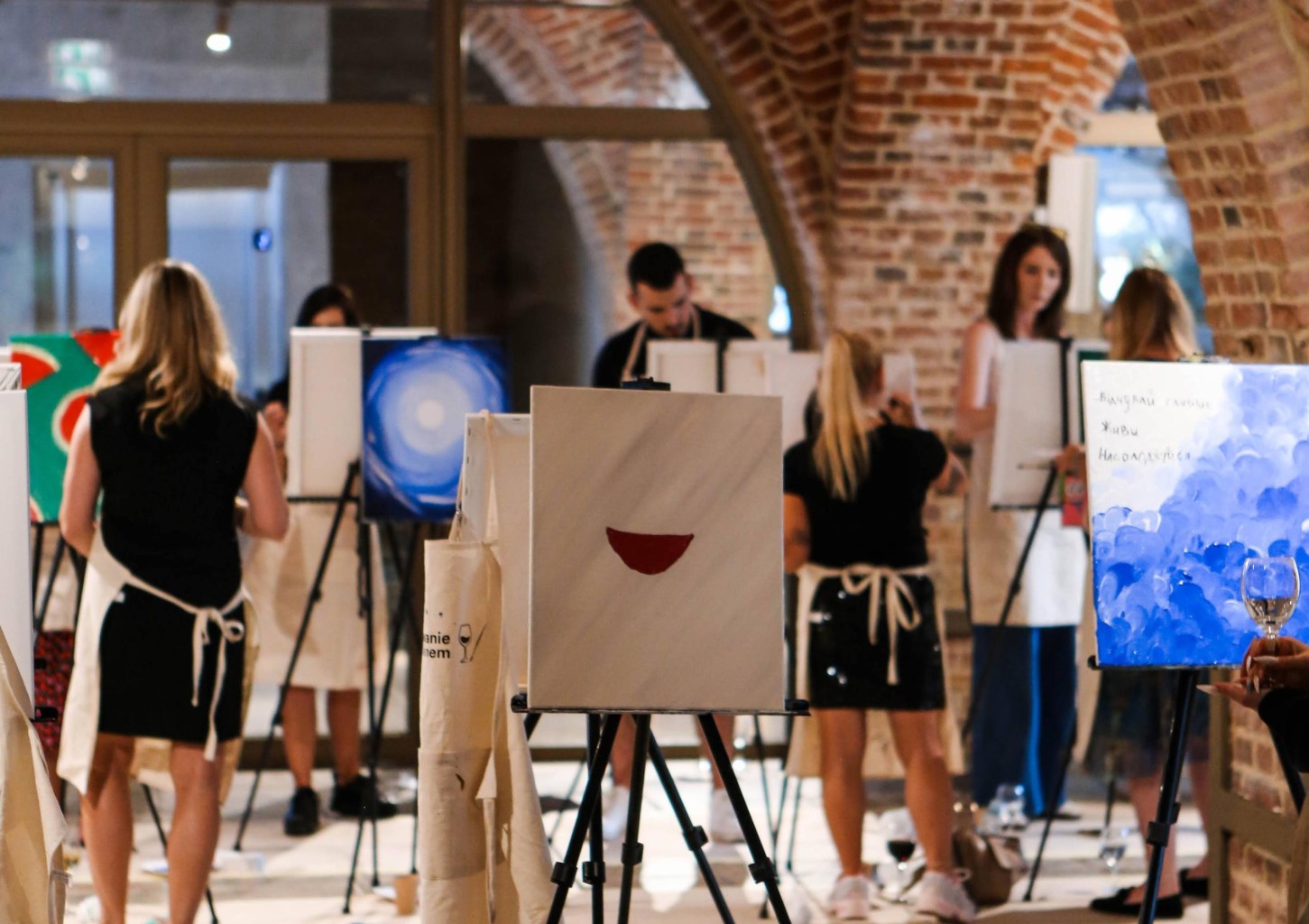 Malowanie przy Winie | Łódź