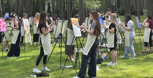 Malowanie przy Winie | Łódź-Prezent na Urodziny_P