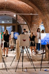 Malowanie przy Winie dla Dwojga | Warszawa | Prezent dla Pary_P