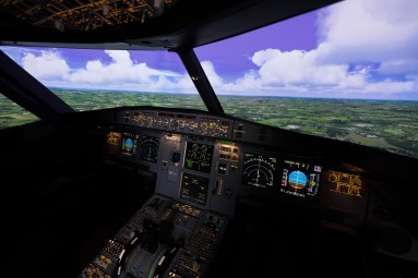 Lot w Symulatorze Airbus A320 NEO (60 minut) | Katowice-Prezent na Lot w SYmulatorze_P