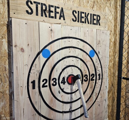Rzucanie Siekierami do Celu (3-4 Osoby) | Leszno