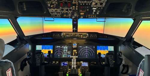 Lot w Symulatorze Boeinga 737 Max (30 minut) | Tarnowskie Góry-Prezent dla Męża_P