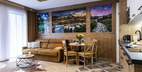 Odprężający Pobyt w Apartamencie (2 Noce, 2 Osoby) | Mountain Base | Zakopane | Prezent na Rocznicę_P