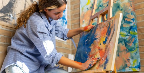 Warsztaty Malarskie | Katowice-Prezent dla Przyjaciółki_S