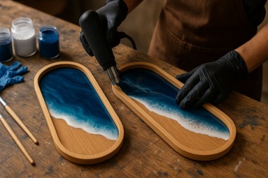 Warsztaty Tworzenia Ozdób z Żywicy Epoksydowej dla Dwojga | Warszawa-Prezent a Rocznicę_P