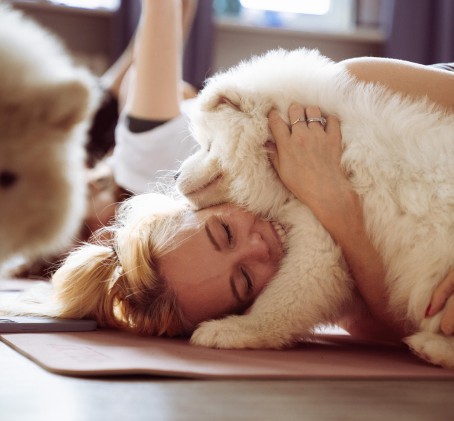 Zajęcia Fitness z Pieskami dla Dwojga (Puppy Joga lub Pilates) | Warszawa