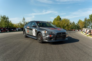 Jazda Mitsubishi Lancer Evo 10 | 2 okrążenia | Tor Główny Poznań | Prezent dla Taty_P