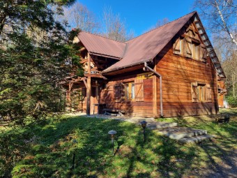 Odprężający Pobyt w Domku Danielowo w Bieszczadach (3 Noce, 2 Osoby) | Zawadka | Helonowo-Prezent dla Taty_P