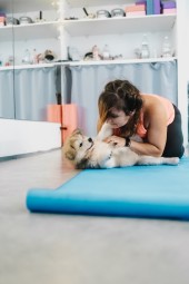 Puppy Joga dla Dwojga | Warszawa | Prezent dla Przyjaciółki_P